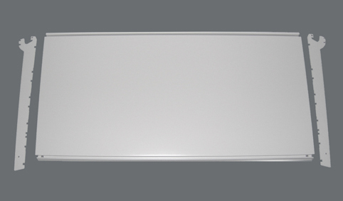 Stahlfachboden mit Konsolen