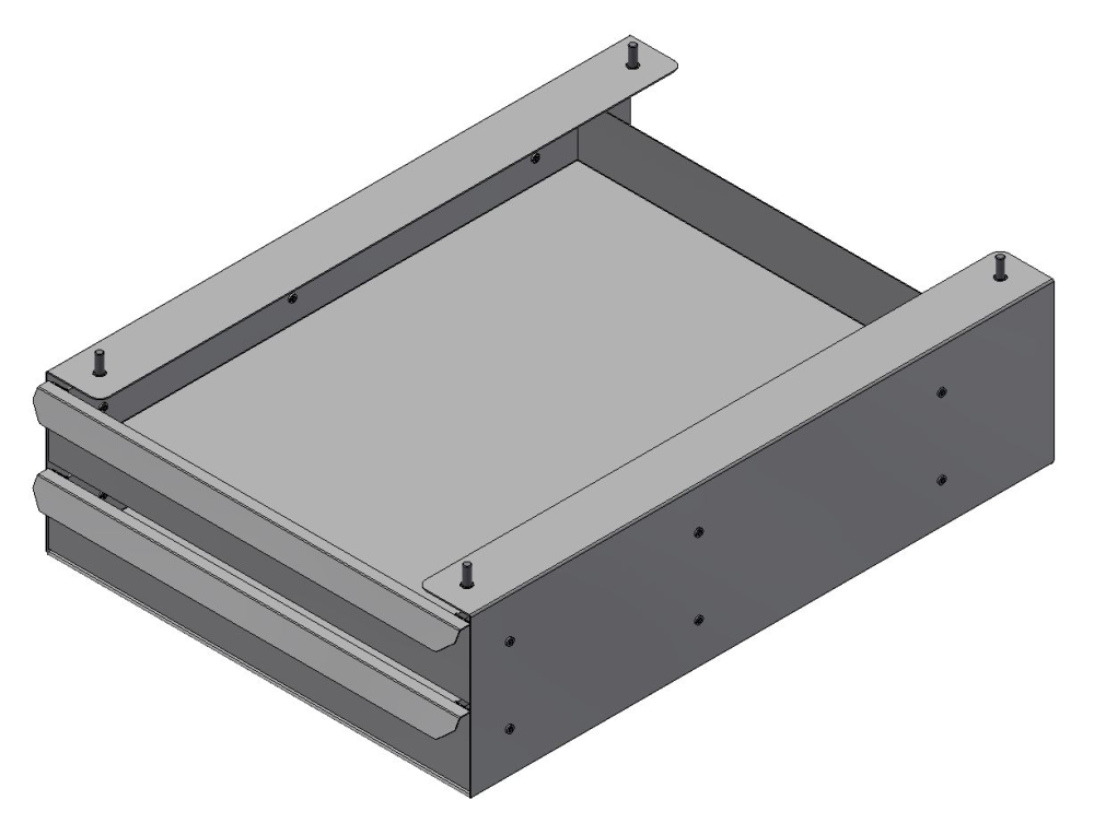 Werkbank Doppelschublade