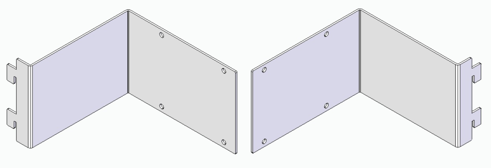 Einhänge Adapter für Energieleiste