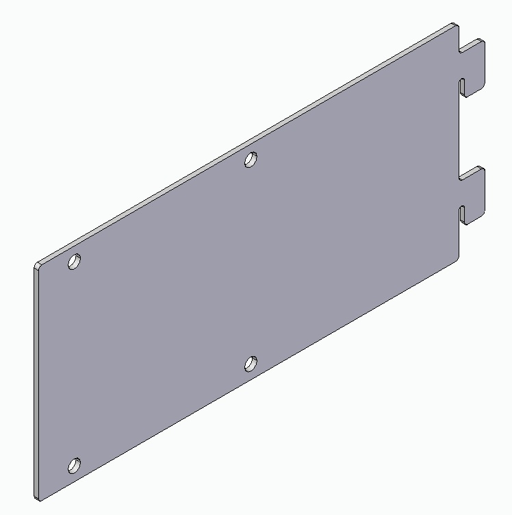 Einhänge Adapter für Energieleiste