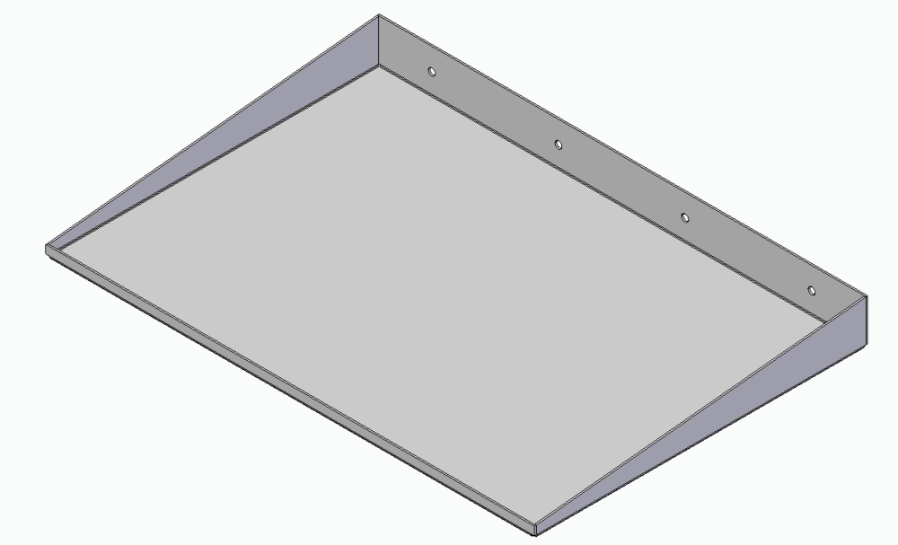 Ablageplatte - Zebradrucker