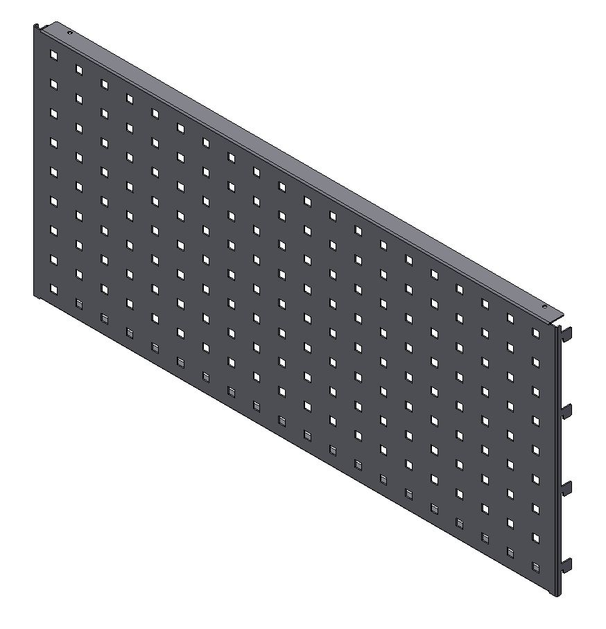 Lochrückwand für Feldweite 785