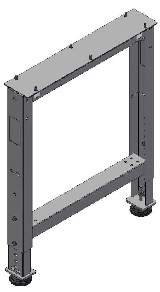 Werkbank-Untergestell höhenverstellbar