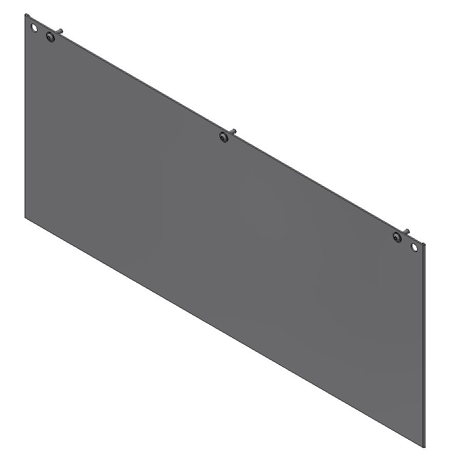 Seitlicher Winkel für Kofferschublade