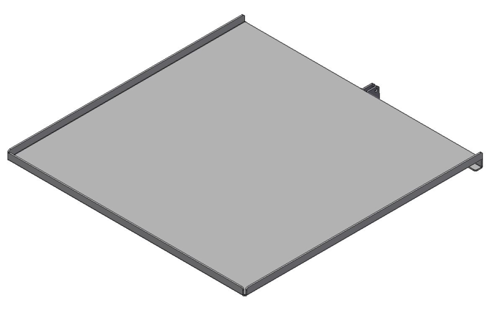 Ablage für PC groß und A4 Drucker