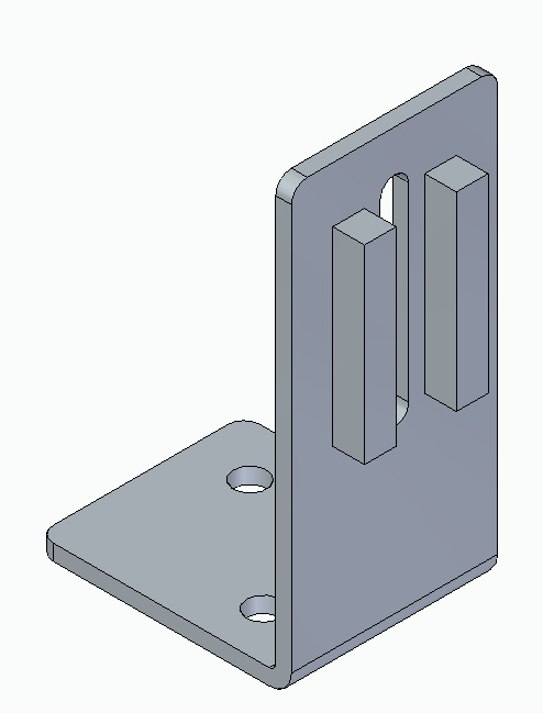 Befestigungswinkel Werkbank