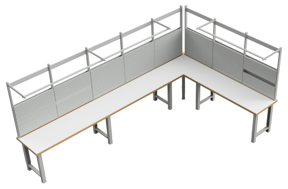 Werkbank SeilsägeTechnik elek. höhenverstellbar