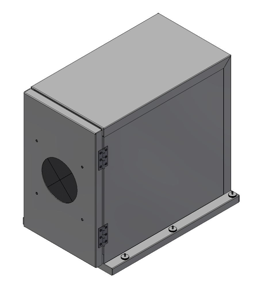 Schalldichte Prüfbox