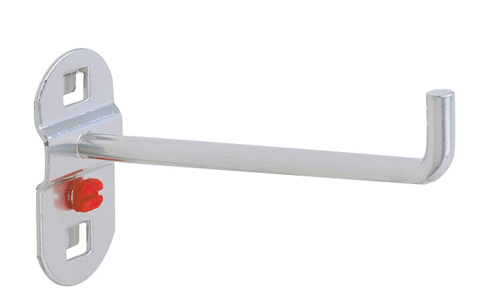 Werkzeughalter mit senkrechtem Hakenende