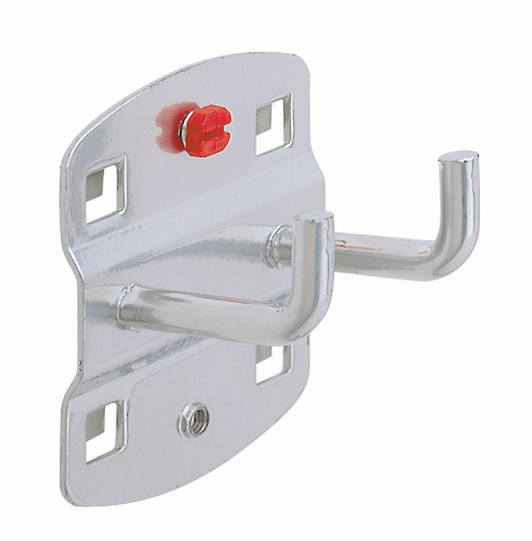 Werkzeughalter doppelt mit senkrechtem Hakenende